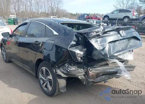 2019 Honda Civic Lx from USA, damaged, VIN 2HGFC2F60KH550257